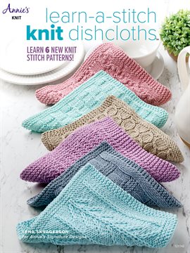 Imagen de portada para Learn-a-Stitch Knit Dishcloths