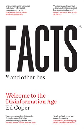 Cover image for Facts and Other Lies