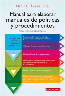 Manual para elaborar manuales de politicas y procedimientos