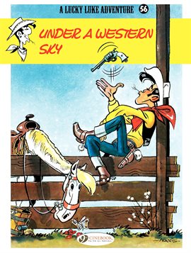 Cover image for Lucky Luke Vol. 56: Under a Western Sky