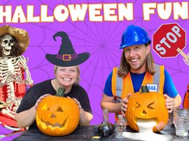 Imagen de portada para Halloween Handyman Hal Safety Tips for Kids | Halloween Song for Toddlers