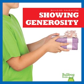 Cover image for Showing Generosity