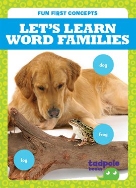 Cover image for Let's Learn Word Families