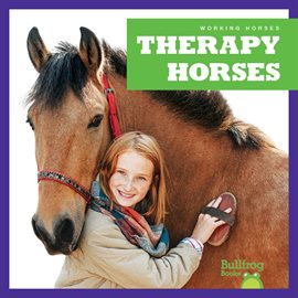 Cover image for Therapy Horses