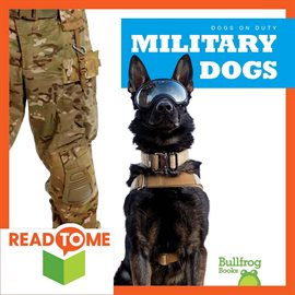 Cover image for Military Dogs