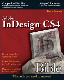 Cover image for InDesign CS4 Bible