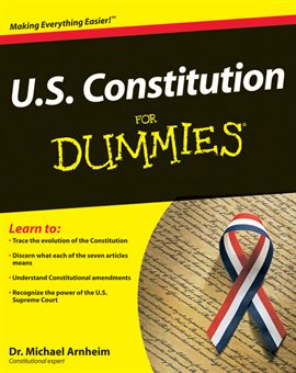 Imagen de portada para U.S. Constitution for Dummies