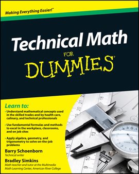 Imagen de portada para Technical Math for Dummies