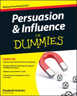 Imagen de portada para Persuasion and Influence for Dummies