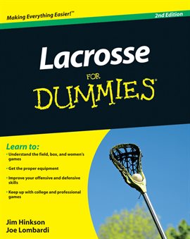 Cover image for Lacrosse for Dummies
