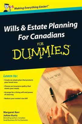 Wills and Estate Planning for Canadians for Dummies