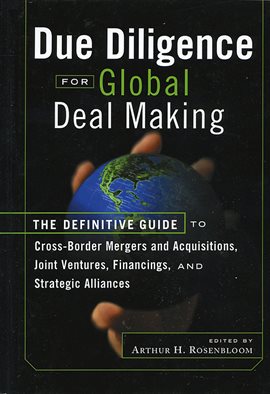 Cover image for Due Diligence for Global Deal Making