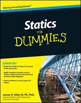 Imagen de portada para Statics for Dummies