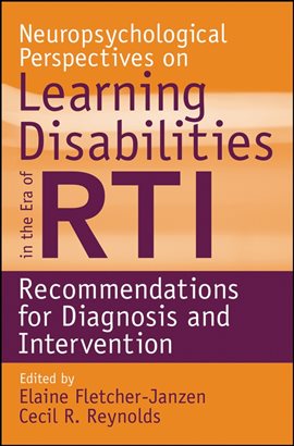 Imagen de portada para Neuropsychological Perspectives on Learning Disabilities in the Era of RTI