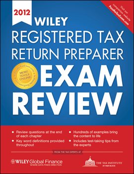 Cover image for Wiley Registered Tax Return Preparer Exam Review 2012