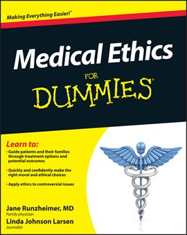Imagen de portada para Medical Ethics for Dummies