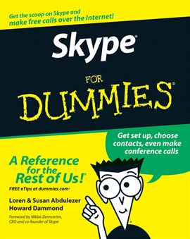 Imagen de portada para Skype for Dummies
