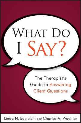 Cover image for What Do I Say?