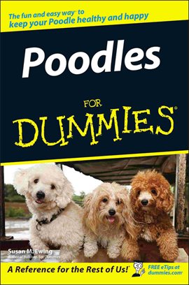 Imagen de portada para Poodles for Dummies