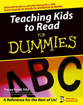 Imagen de portada para Teaching Kids to Read for Dummies