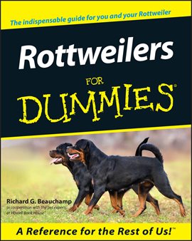 Cover image for Rottweilers For Dummies