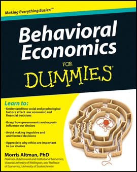 Imagen de portada para Behavioral Economics for Dummies