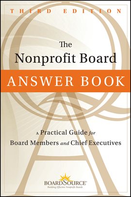 Cover image for The Nonprofit Board Answer Book