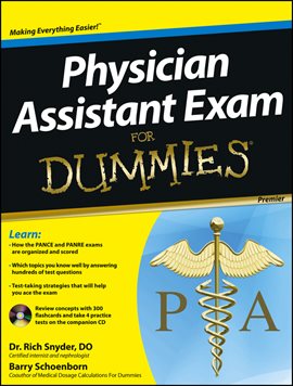 Imagen de portada para Physician Assistant Exam for Dummies