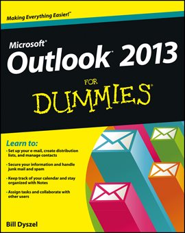 Cover image for Outlook 2013 for Dummies
