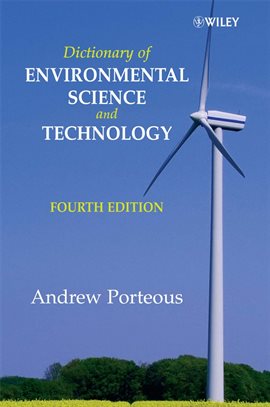 Cover image for Dictionary of Environmental Science and Technology