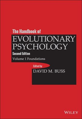 Cover image for The Handbook of Evolutionary Psychology, Volume 1