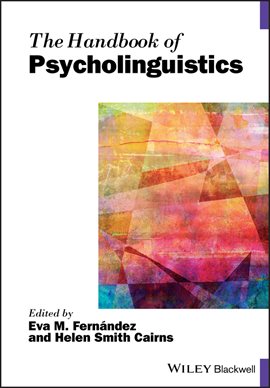 Imagen de portada para The Handbook of Psycholinguistics
