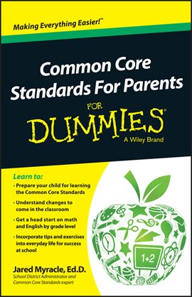 Imagen de portada para Common Core Standards for Parents for Dummies