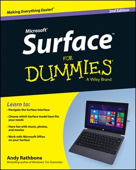Cover image for Surface for Dummies