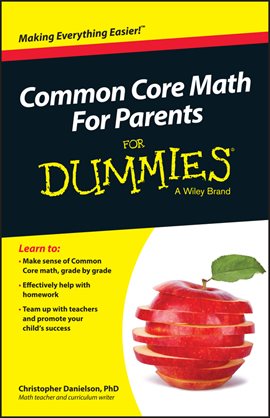 Cover image for Common Core Math For Parents for Dummies