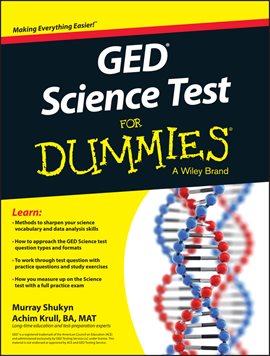 Cover image for GED Science for Dummies