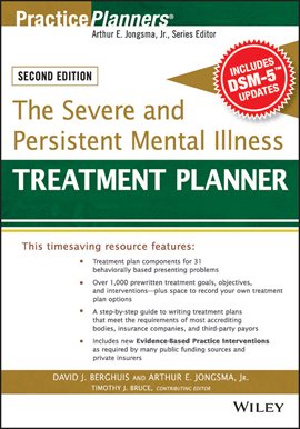 Cover image for The Severe and Persistent Mental Illness Treatment Planner