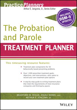 Cover image for The Probation and Parole Treatment Planner, With DSM 5 Updates