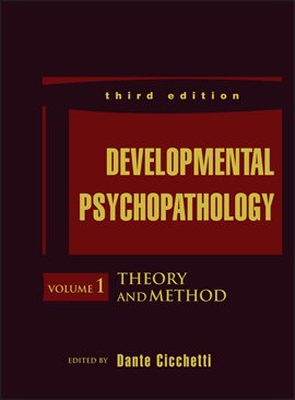 Imagen de portada para Developmental Psychopathology, Theory and Method