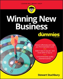 Cover image for Winning New Business for Dummies
