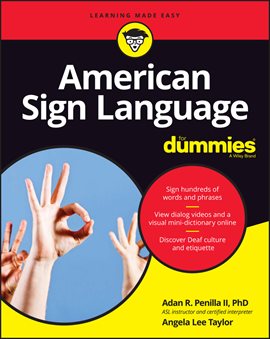 Cover image for American Sign Language for Dummies With Online Videos