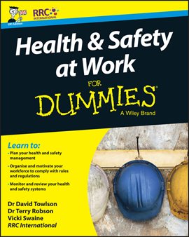 Imagen de portada para Health and Safety at Work For Dummies