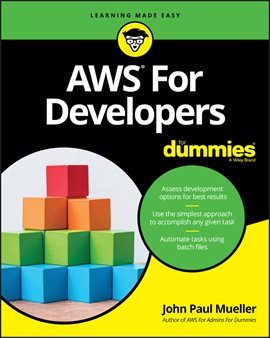 Imagen de portada para AWS for Developers for Dummies