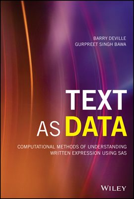 Imagen de portada para Text as Data