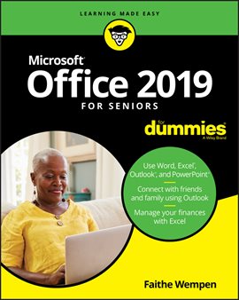 Imagen de portada para Office 2019 for Seniors for Dummies