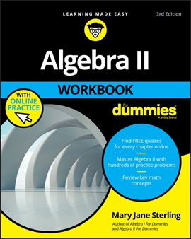 Cover image for Algebra II Workbook for Dummies