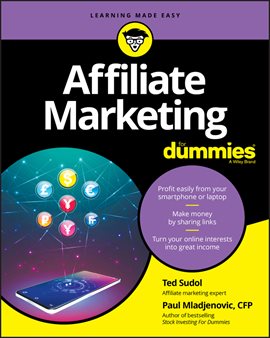 Cover image for Affiliate Marketing for Dummies