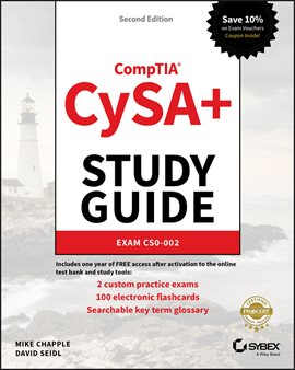 Imagen de portada para CompTIA CySA+ Study Guide