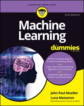 Imagen de portada para Machine Learning for Dummies