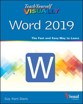 Cover image for Teach Yourself VISUALLY Word 2019